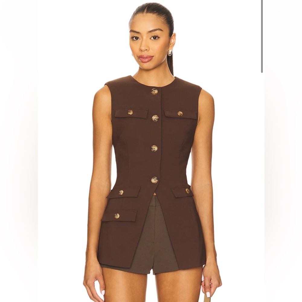 ALL THE WAYS Dallis Top in Brown